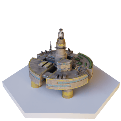 Traditional Oil Platform I